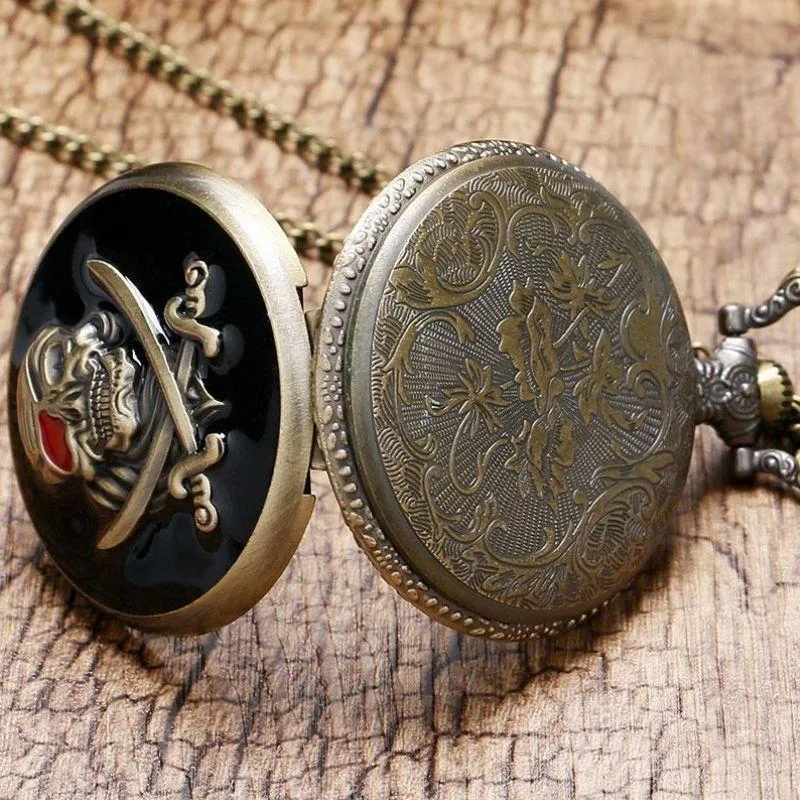 Bild 5 — Steampunk Pirat Fick Armbandsklocka