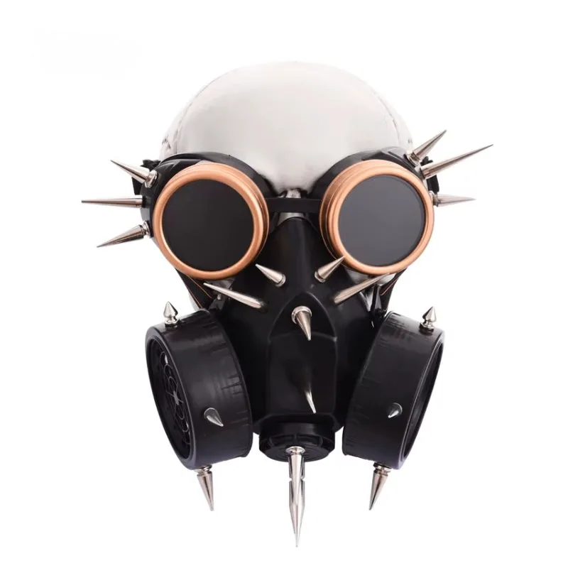 Steampunk gasmask för män