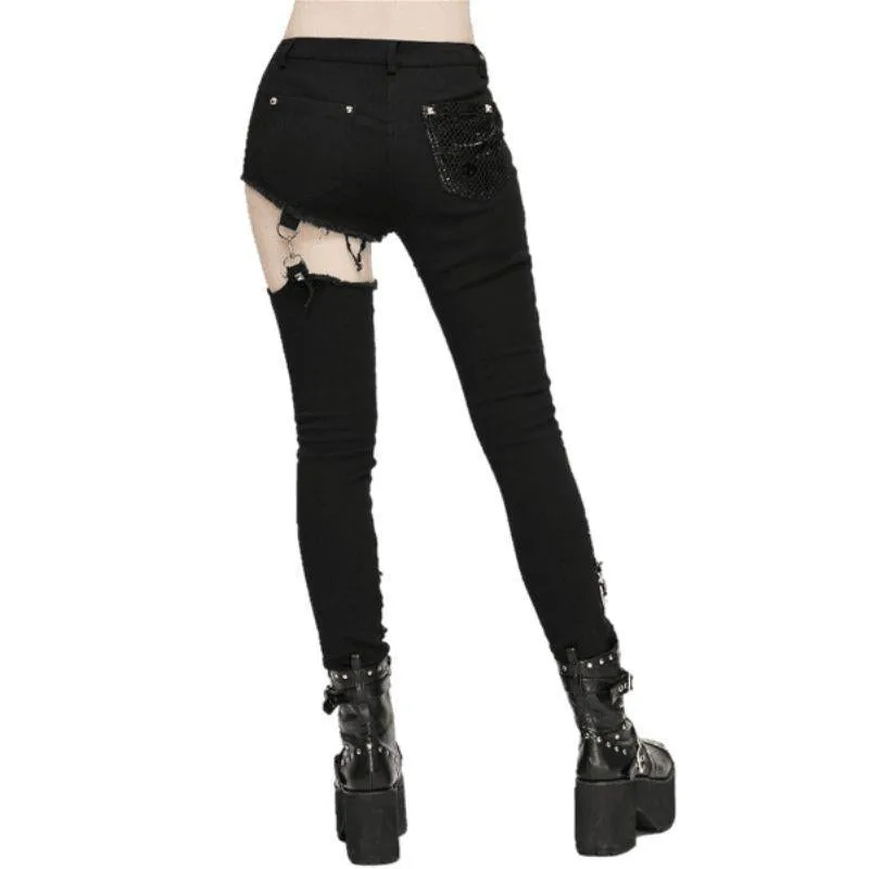 Bild 5 — Punk jeans för kvinnor