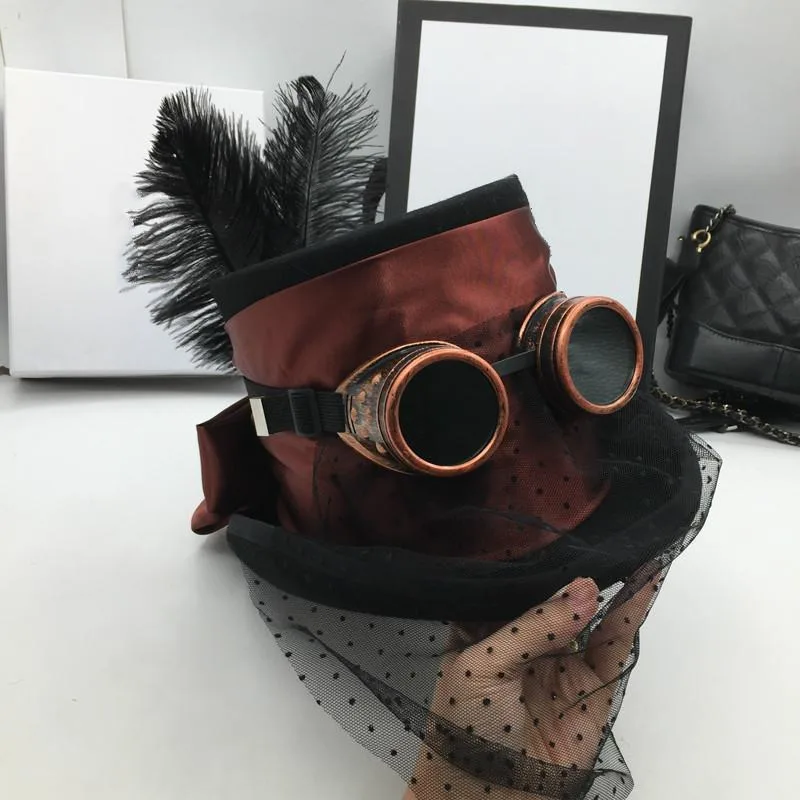 Bild 2 — Steampunk hatt med slöja
