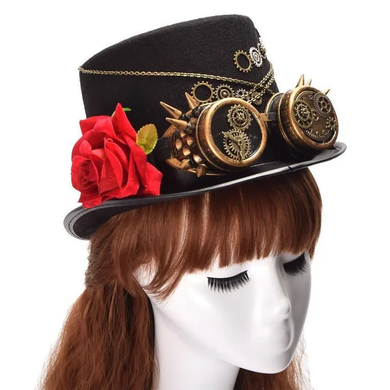 Bild 3 — Steampunk topphatt för kvinnor