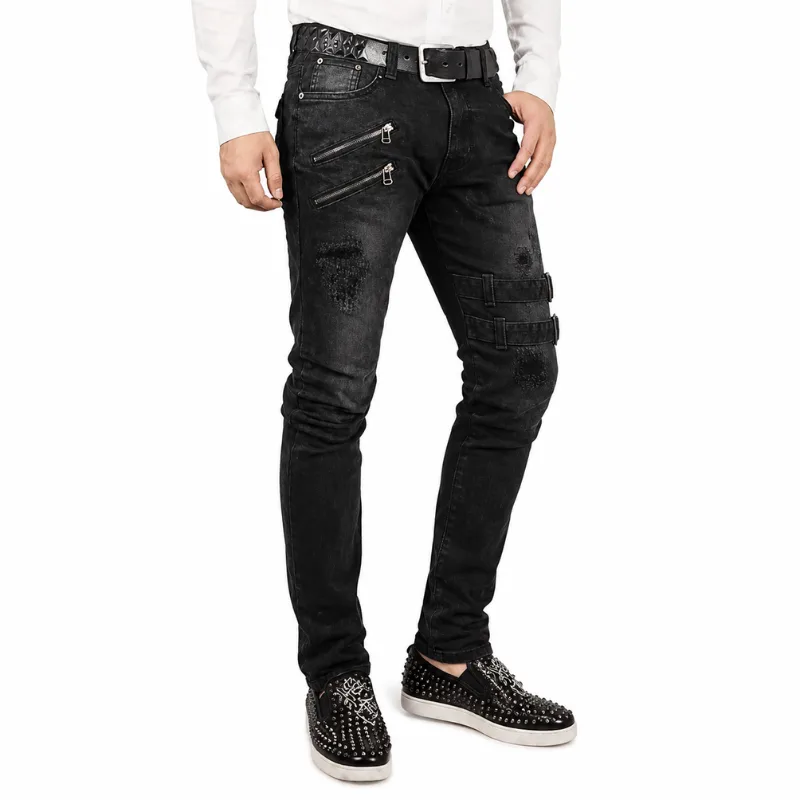 Bild 2 — Punk jeans för män