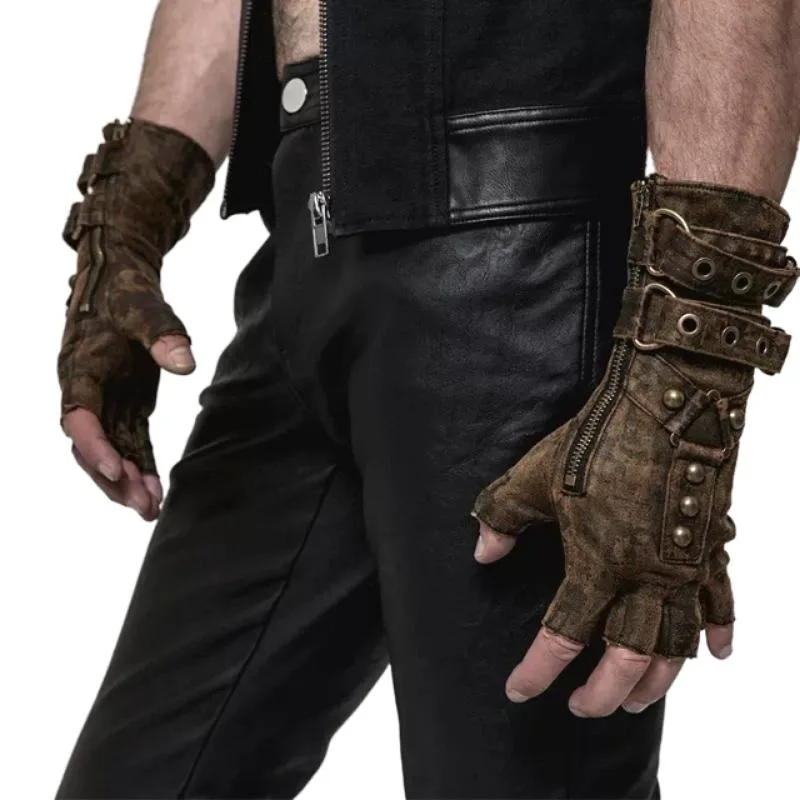 Bild 5 — Steampunk handskar för män