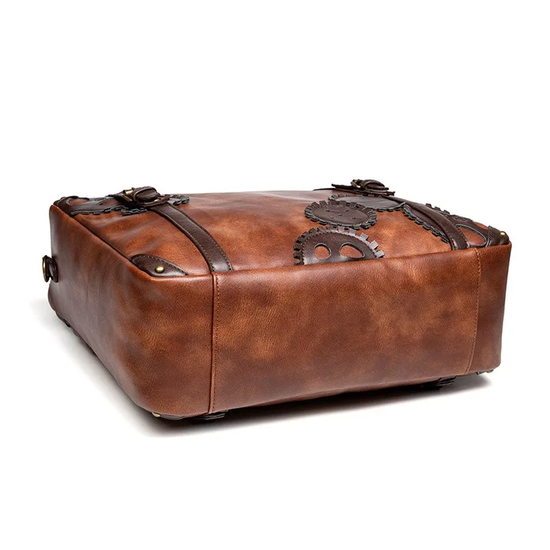 Bild 8 — Imitation / PU Steampunk Väska