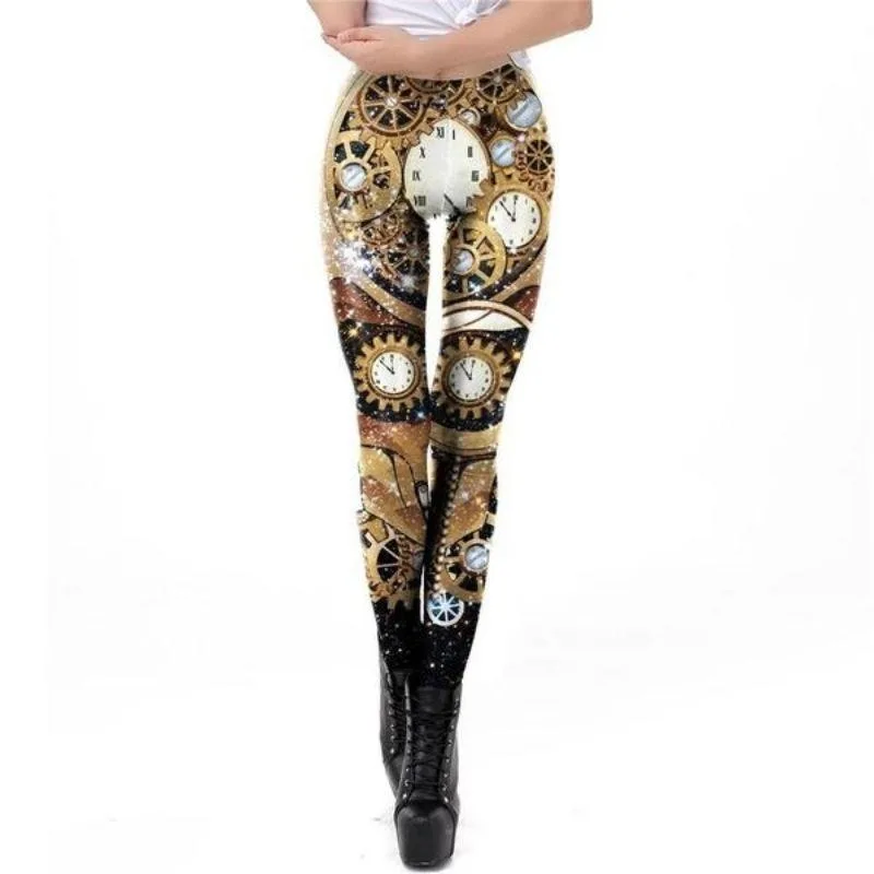 Bild 3 — Steampunk Klocka Leggings