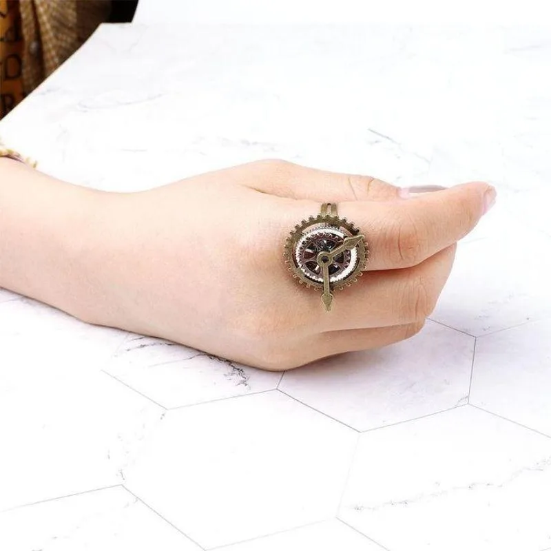 Bild 2 — Steampunk ringklocka