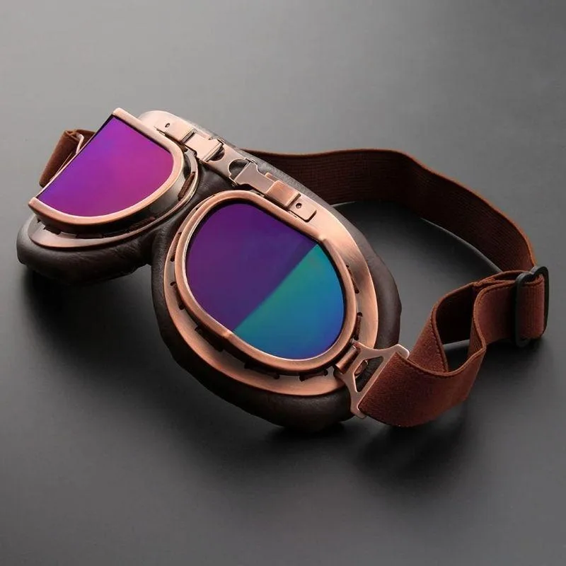 Bild 2 — Steampunk Pilot Glasögon