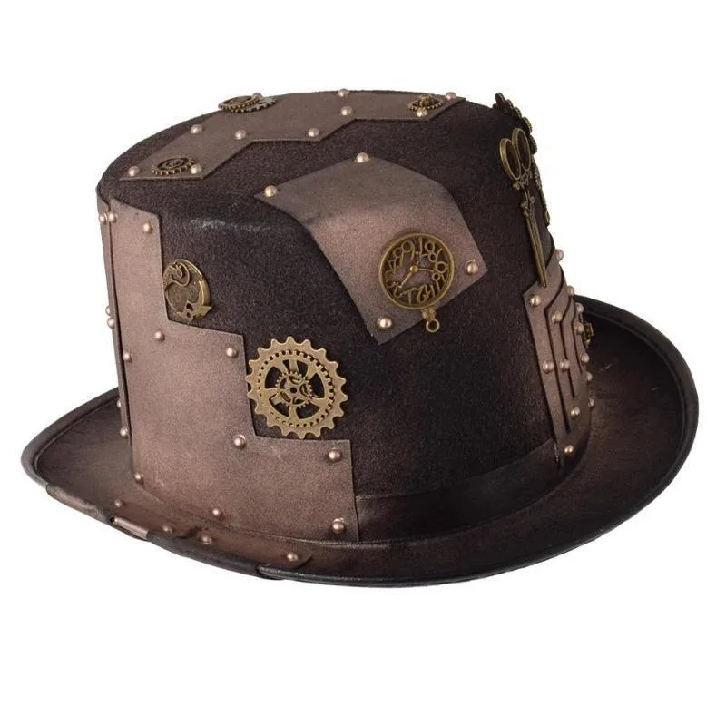 Bild 5 — Brun Steampunk hatt
