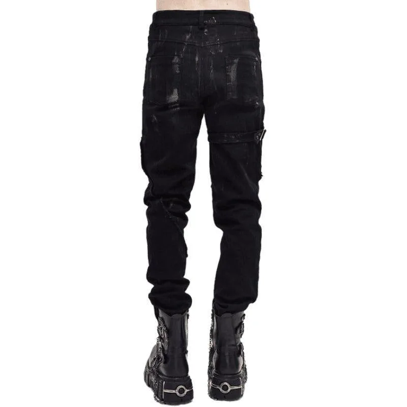 Bild 3 — Gotiska Steampunk-jeans för män