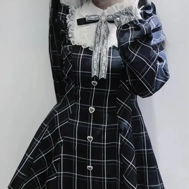 Bild 2 — Steampunk Lolita Gotisk Klänning