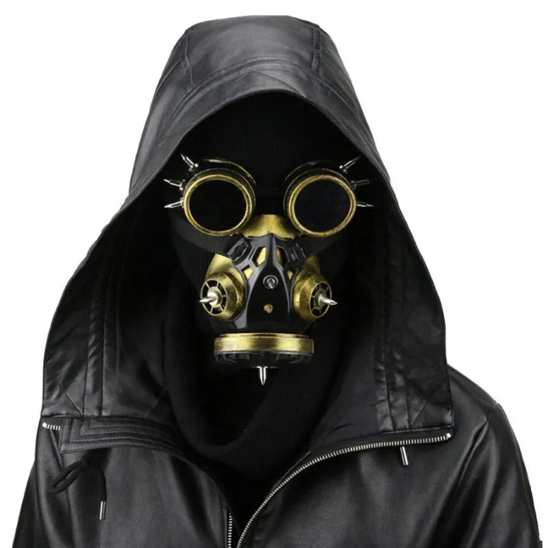 Futuristisk gasmask Cosplay