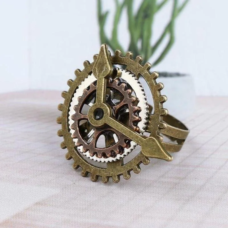 Bild 5 — Steampunk ringklocka