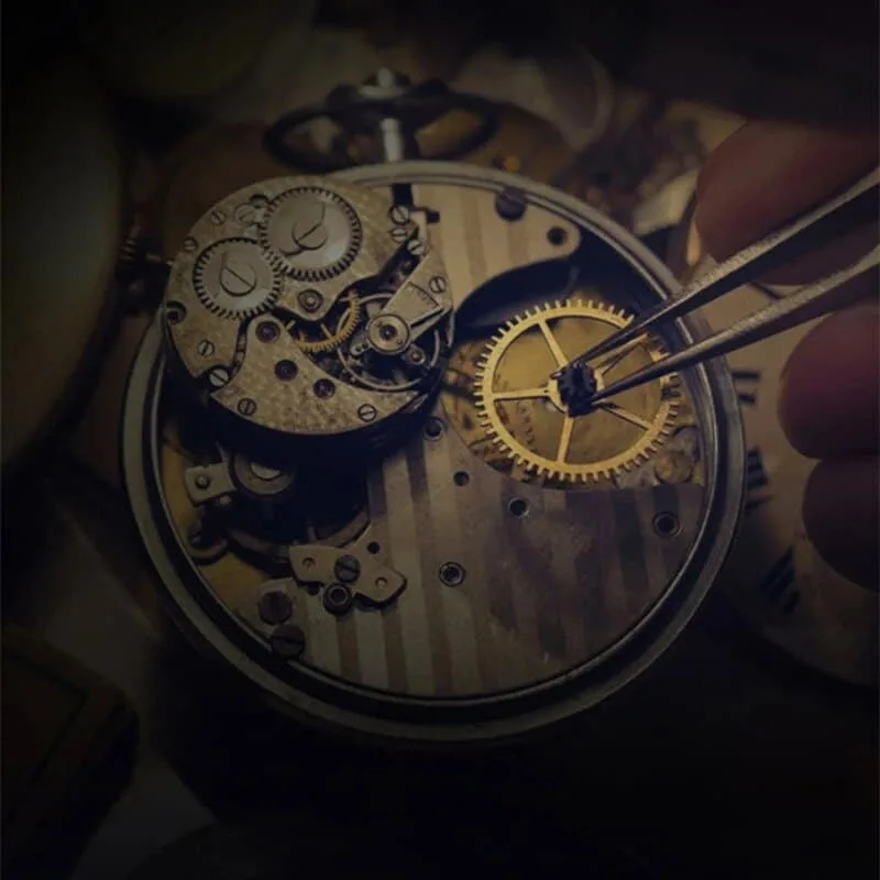 Bild 6 — Steampunk klocka roterande redskap