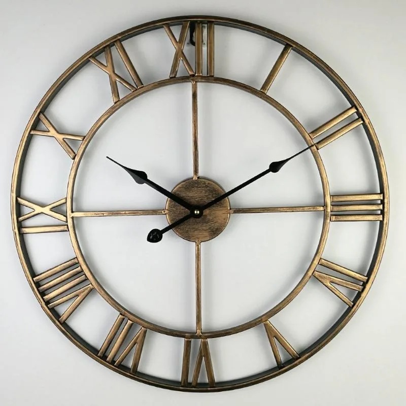 Stor Steampunk väggklocka Stor Steampunk väggklocka