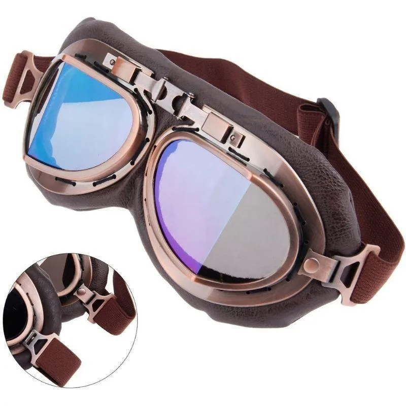 Bild 8 — Steampunk Pilot Glasögon