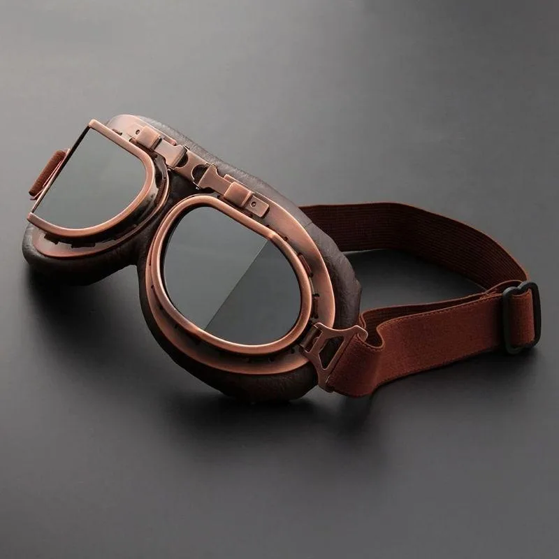 Bild 3 — Steampunk Pilot Glasögon