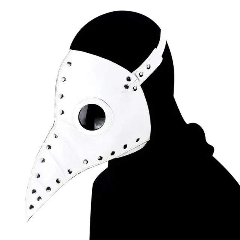 Vit Pestläkarmask