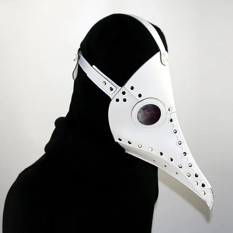 Vit Pestläkarmask