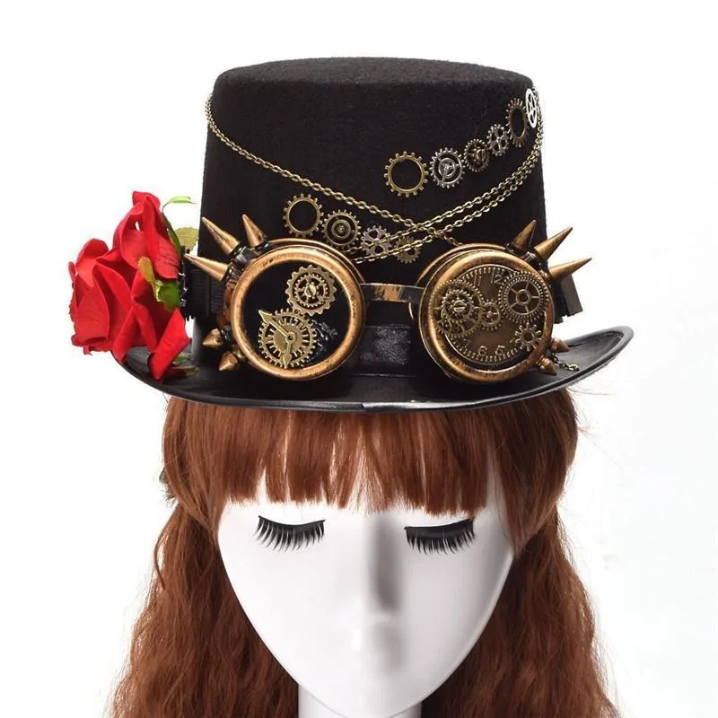 Bild 2 — Steampunk topphatt för kvinnor