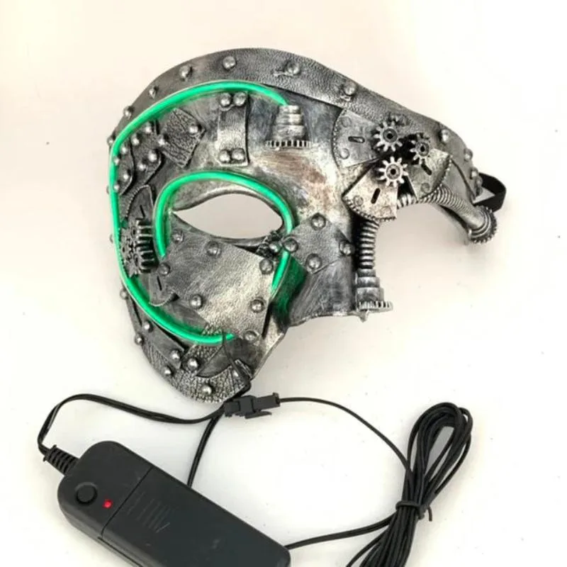 Bild 3 — Steampunk halvmask