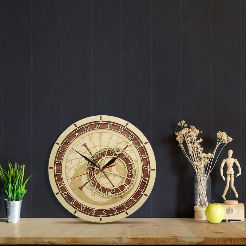 Bild 2 — Astronomisk Steampunk klocka