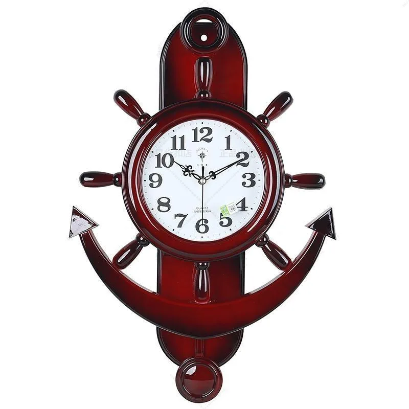 Steampunk Ship Anchor Klocka
