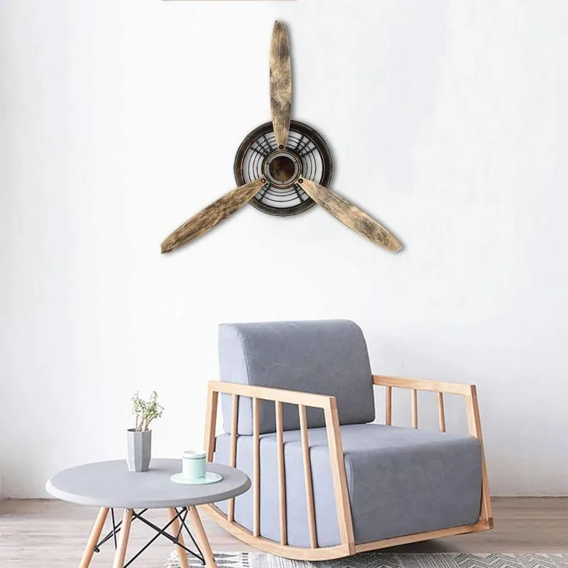 Bild 2 — Steampunk Propeller Flygplansklocka