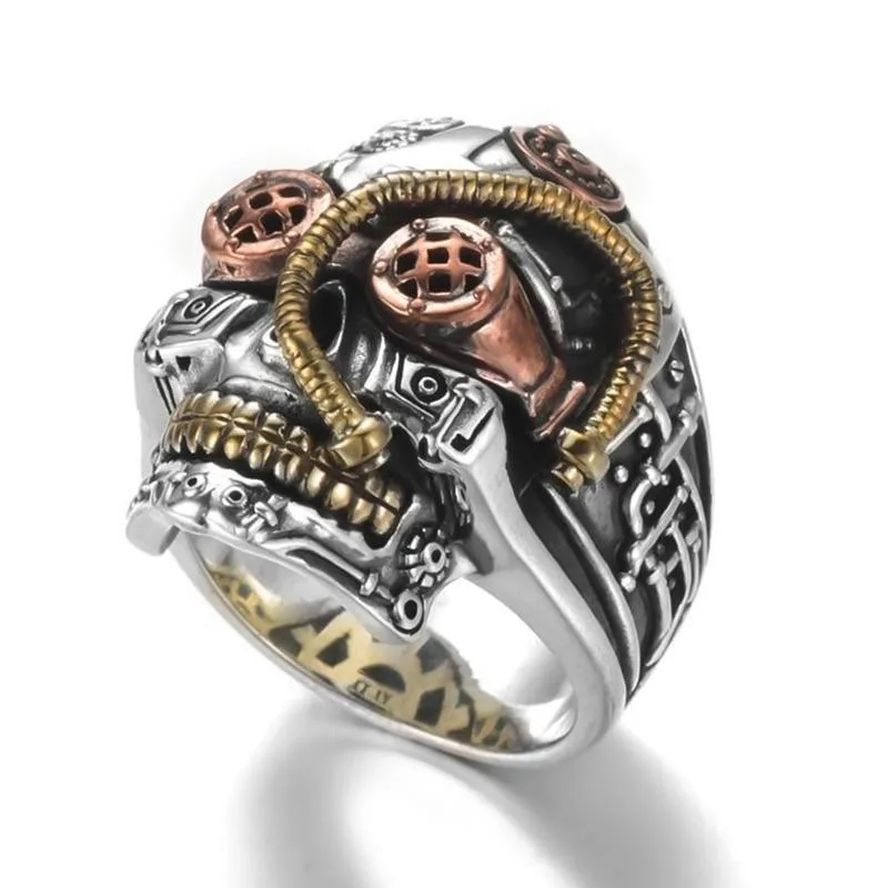 Bild 5 — Steampunk Dödskalle Ring