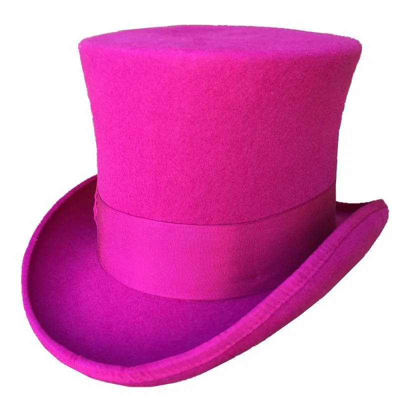 Lila Steampunk hatt