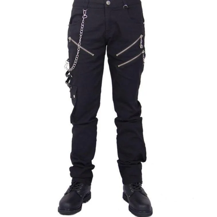 Steampunk Gotisk Kedja Byxor