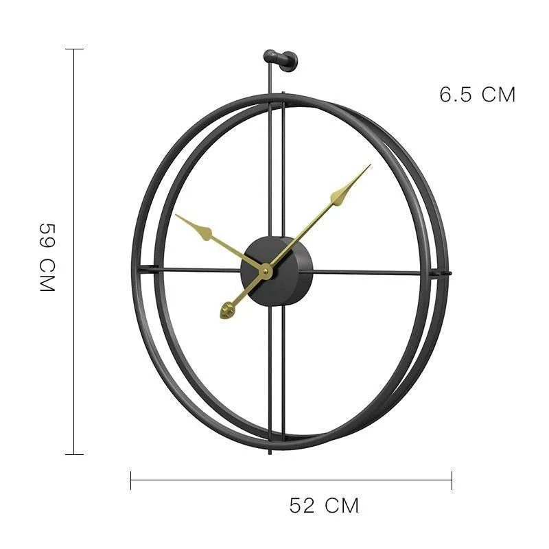 Bild 8 — Minimalistisk Steampunk väggklocka