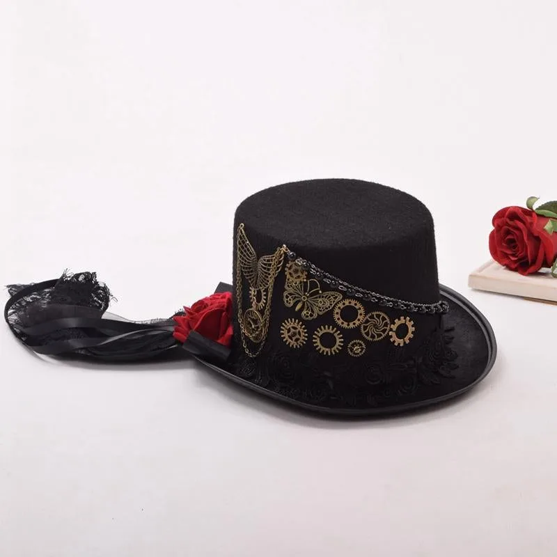 Bild 6 — Gotisk Steampunk Hatt