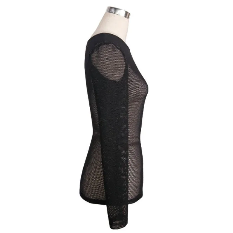 Bild 4 — Transparent Mesh T-shirt för kvinnor