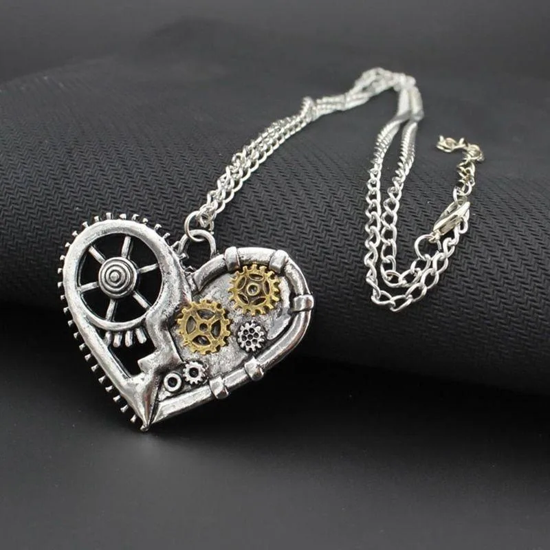 Bild 3 — Steampunk hjärthänge