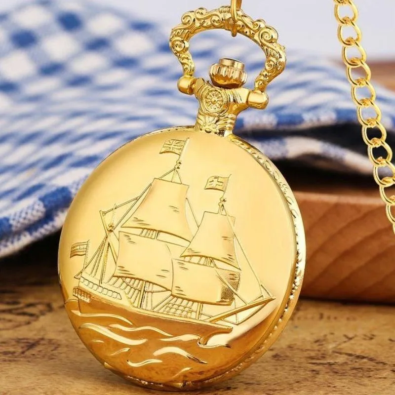 Bild 2 — Steampunk Båt Fickur