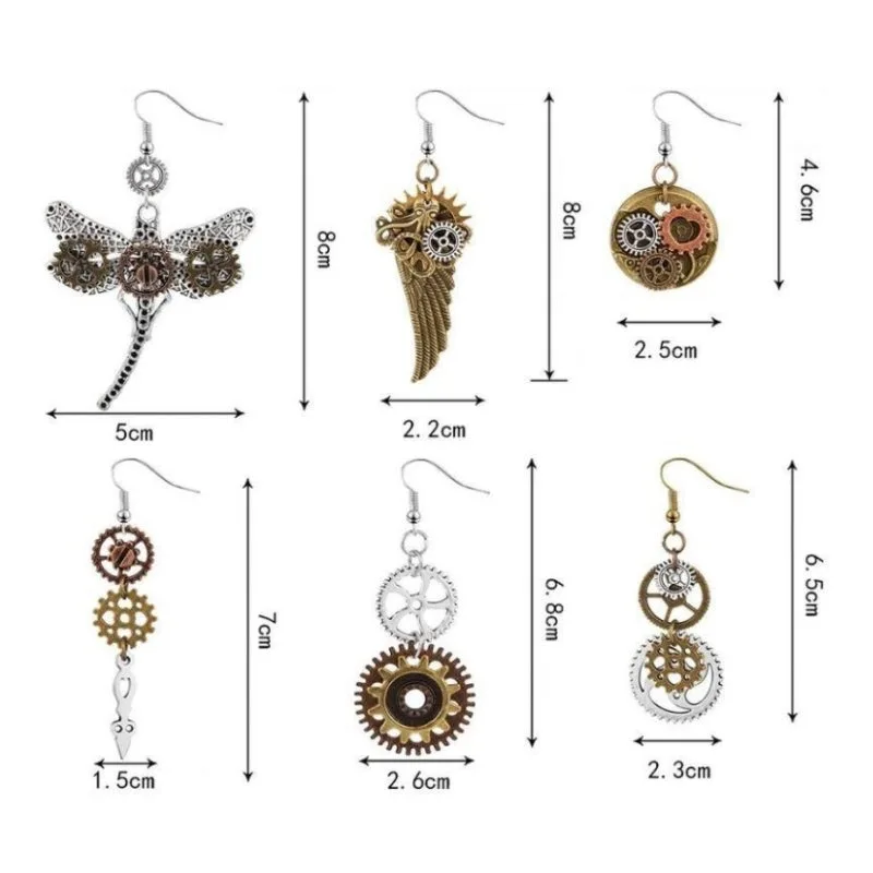 Bild 3 — Steampunk örhängen