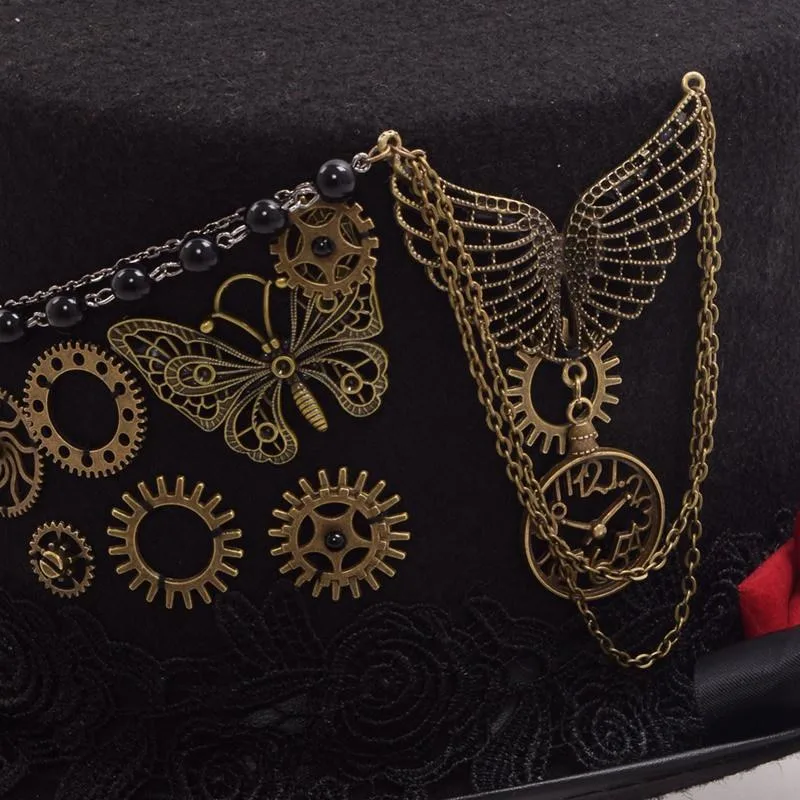 Bild 4 — Gotisk Steampunk Hatt