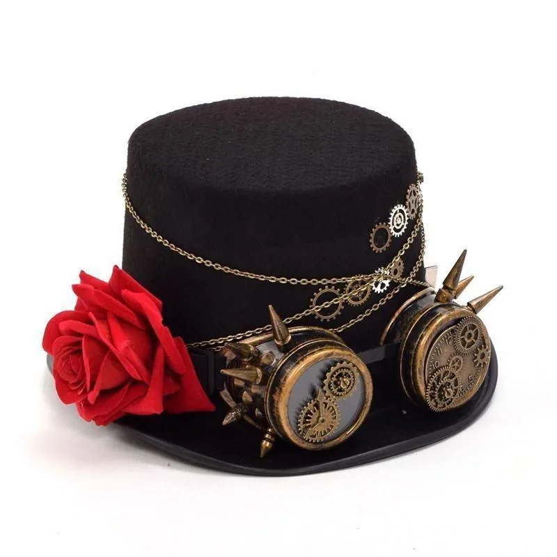 Steampunk topphatt för kvinnor