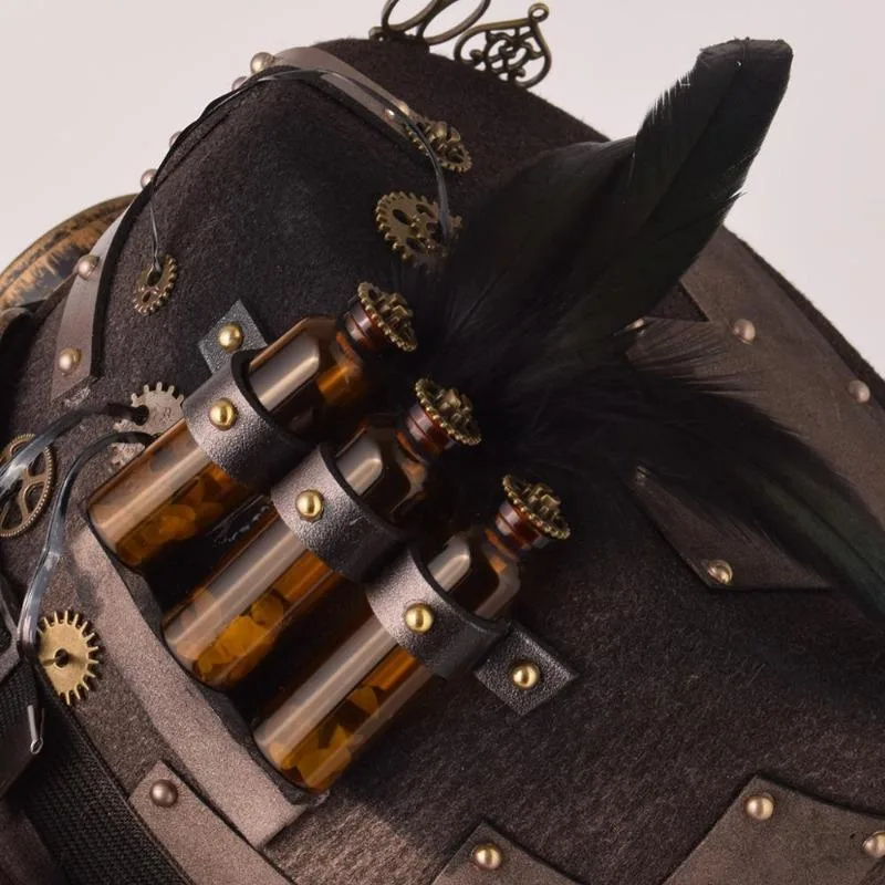 Bild 7 — Steampunk Lärd Hatt