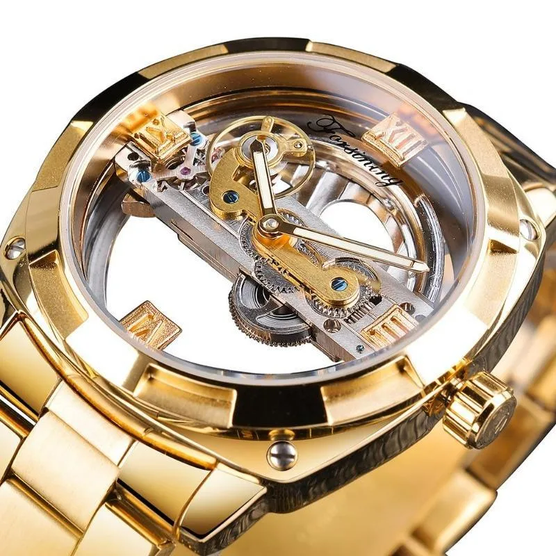 Bild 3 — Steampunk Armbandsklocka Transparent Urtavla