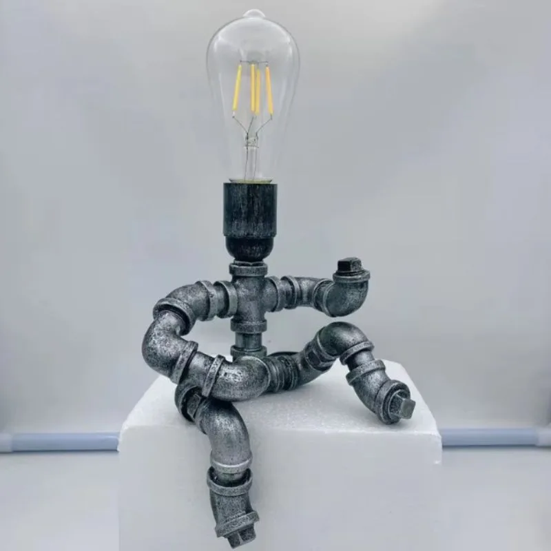 Steampunk sänglampa