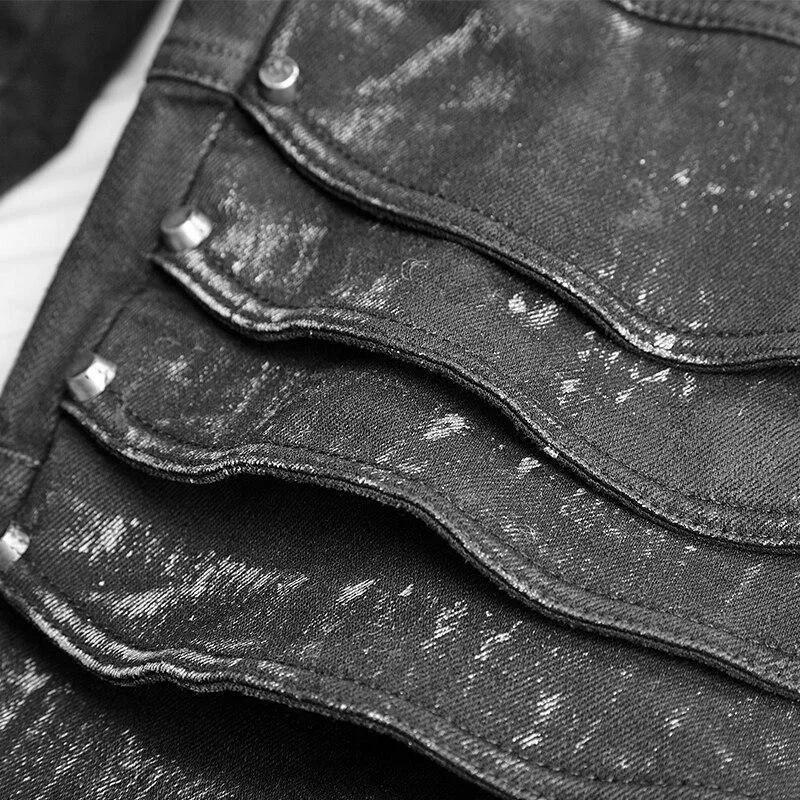 Bild 5 — PUNK RAVE Gotisk Steampunk Byxor