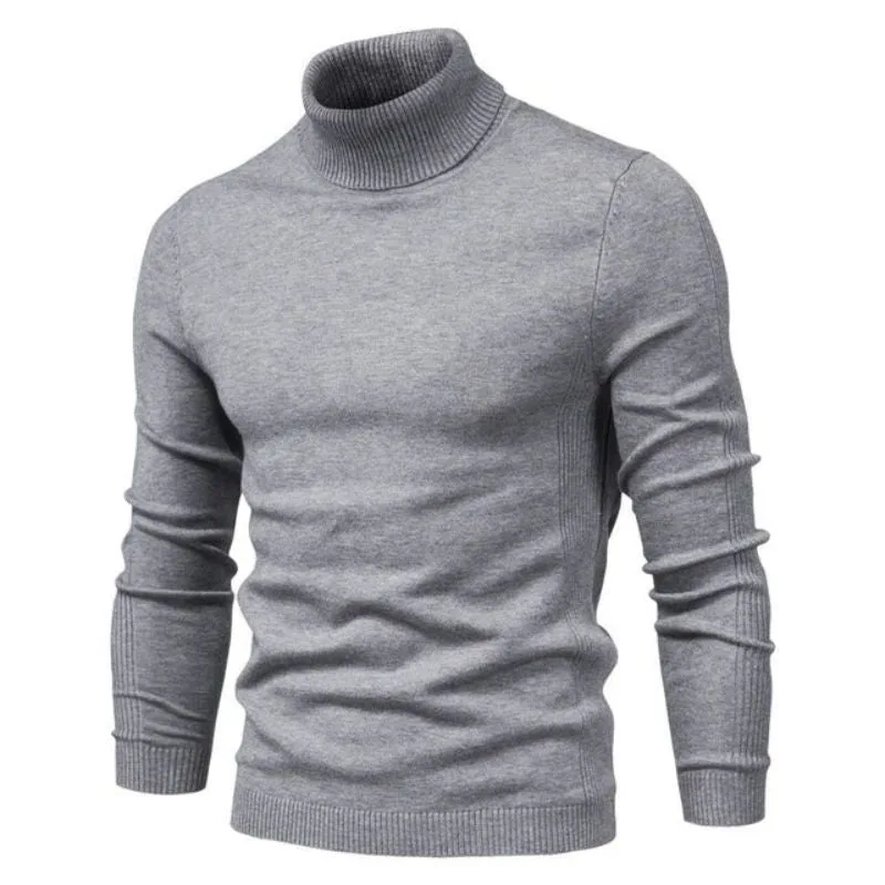 Bild 10 — Slim turtleneck tröja herr
