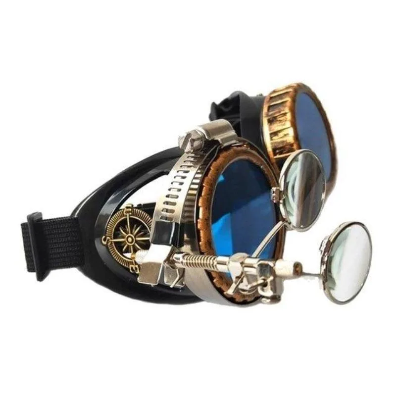 Bild 2 — Retro futuristiska Steampunk-glasögon