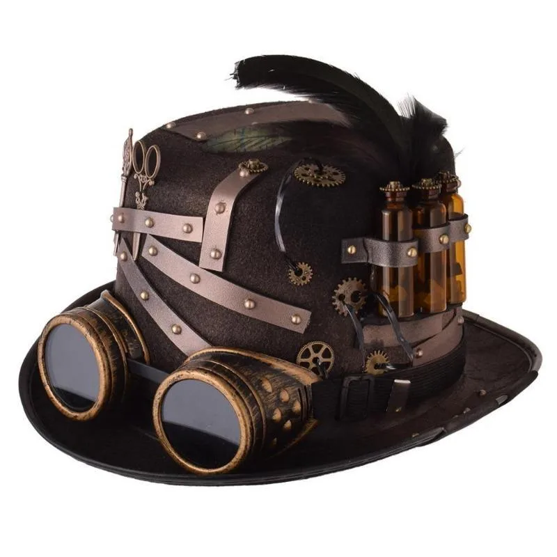 Steampunk Lärd Hatt