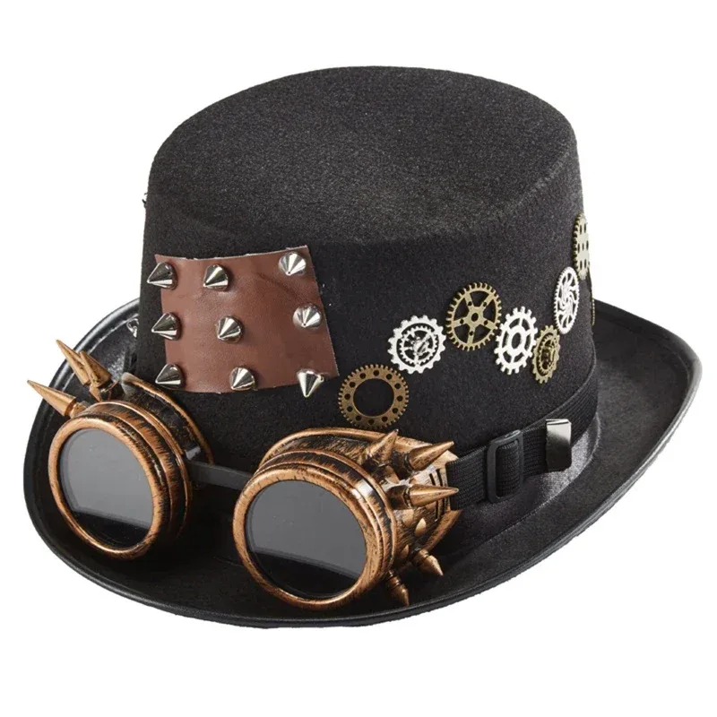 Bild 4 — Steampunk Hatt Kugghjul