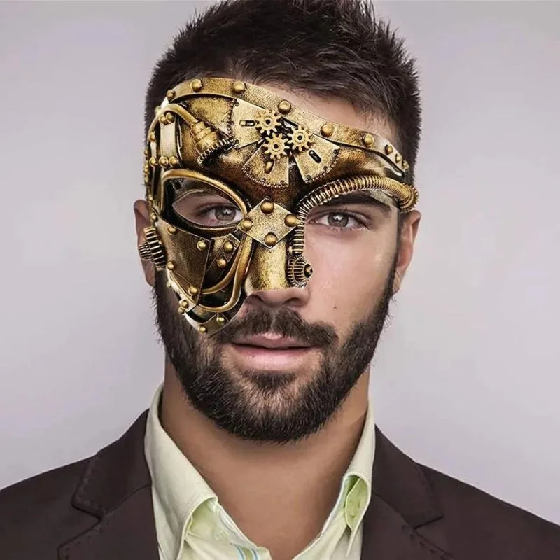 Bild 2 — Steampunk halvmask