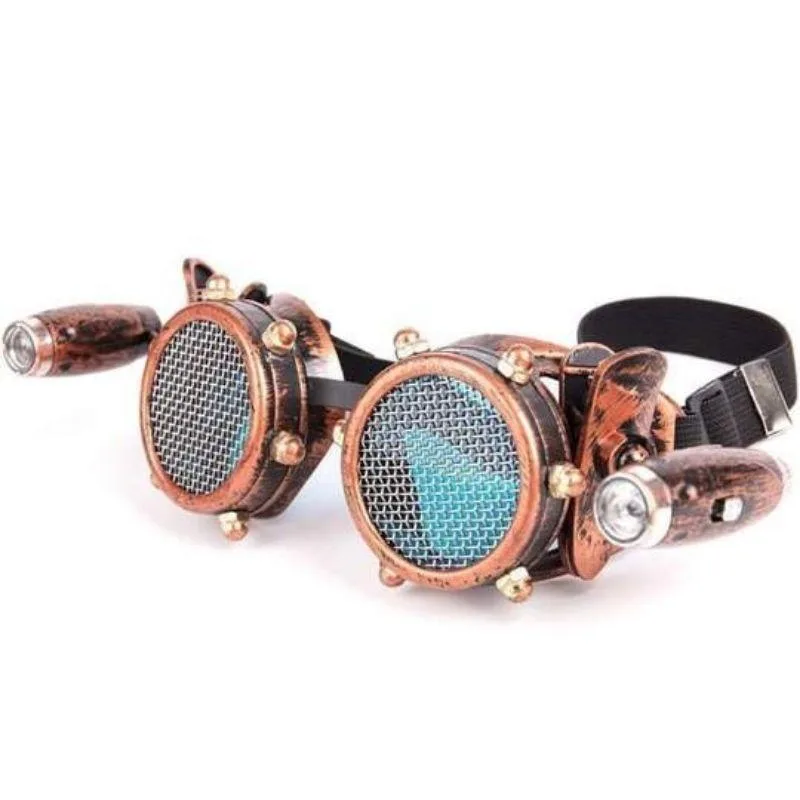 Bild 3 — Koppar Steampunk glasögon