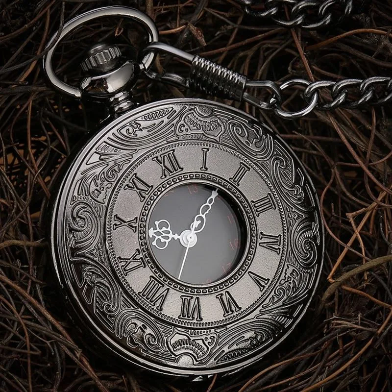 Bild 4 — Svart Steampunk fickur