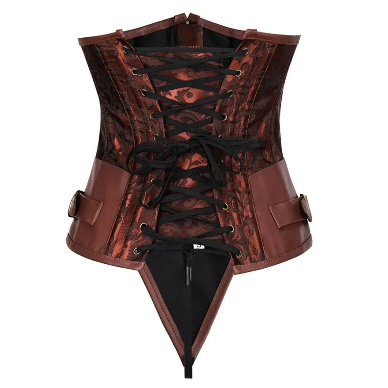 Bild 8 — Steampunk midjekorsett-korsett